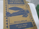 1929 LOCKHEED AIR EXPRESS COIN BANK