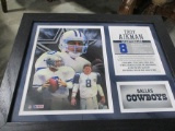 2 - PICTURES TROY AIKMAN COWBOYS, EMMITT SMITH