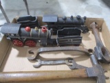 CAST TRAIN, OLD TOOLS