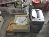 PAPER SHREDDER, PROJECTOR, BLINDES