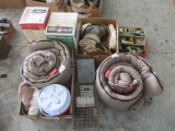 2 ELECTRIC BUG KILLERS, HATS, 2 COLEMAN SLEEPING BAGS, TRAP