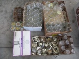 8 BOXES OF JARS AND LIDS