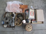 3 BOXES - ASSORTED ROCKS, GRIND WHEELS