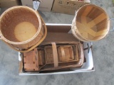 7 WEAVED BASKETS