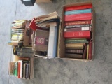 4 BOXES OF BOOKS