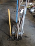 SLEDGE HAMMER, RAKE, AXE