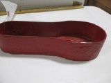 WOOD WAGON TOOL BOX, OIL CAN HOLDER