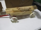 BUNDLE WAGON KIT FLATBED/SIDED WAGON 2 GEARS NEW