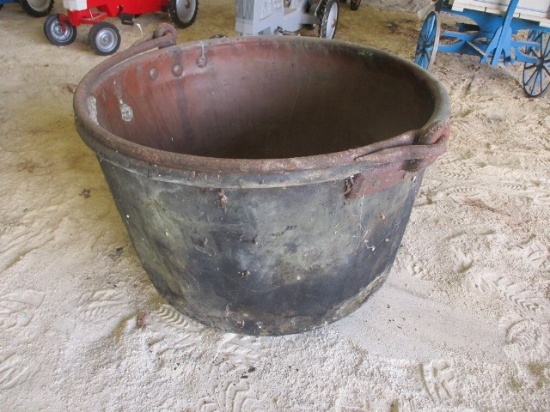 30" copper kettle