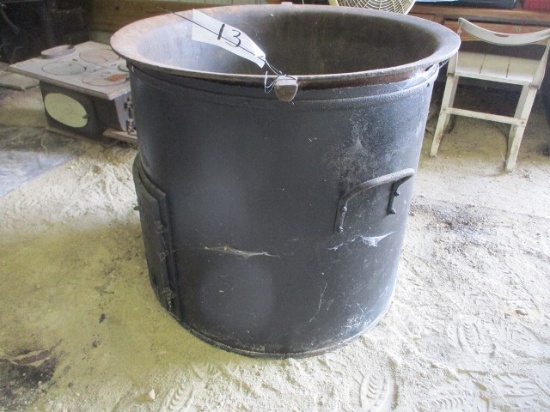 40-45 gal cast iron kettle w/ jacket