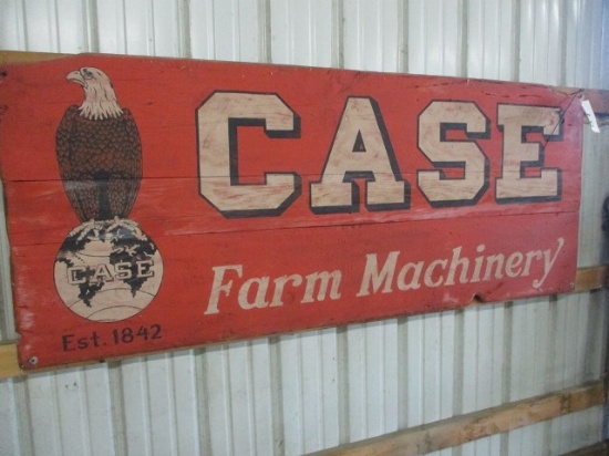 6' x 2.5' wood Case sign