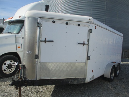 2001 SCOUT 19' ENCLOSED TRAILER
