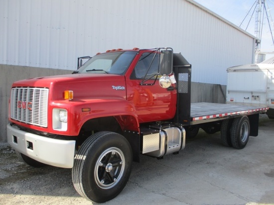 1991 TOP KICK TRUCK w/ 16' FLATBED