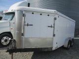 2001 SCOUT 19' ENCLOSED TRAILER