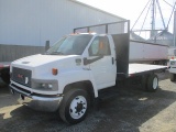 2003 CHEVY C5500 KODIAK FLATBED TRUCK