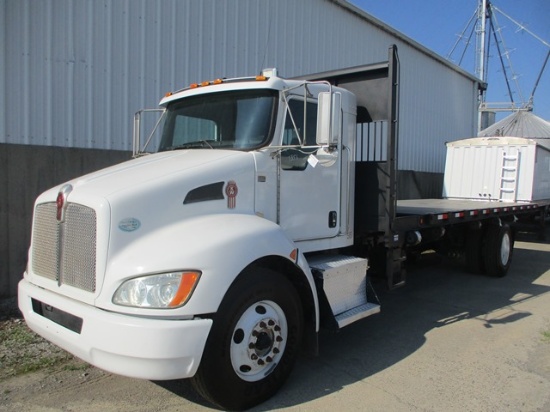 2009 Kenworth T370 Flatbed Truck
