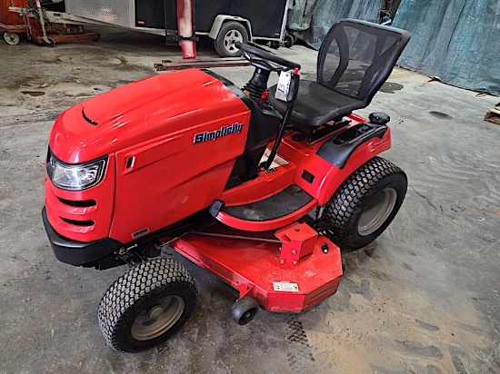 SIMPLICITY 25HP RIDING MOWER