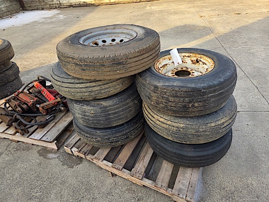 MISC WAGON TIRES & RIMS