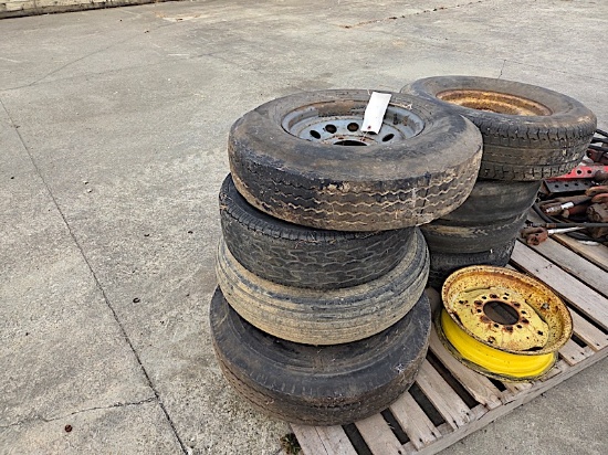 MISC WAGON TIRES & RIMS