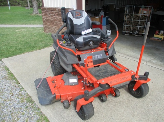 2020 BAD BOY ZT ELITE MOWER 54" DECK KOHLER 747 ENGINE SERIAL #BZS54KT74512200101 BIRKEMEIER