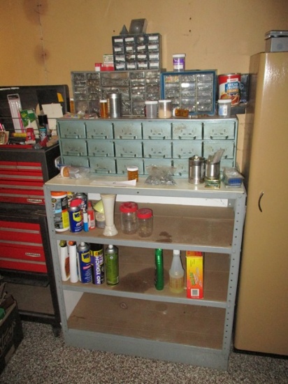 ORGANIZERS WITH ITEMS IN THEM.