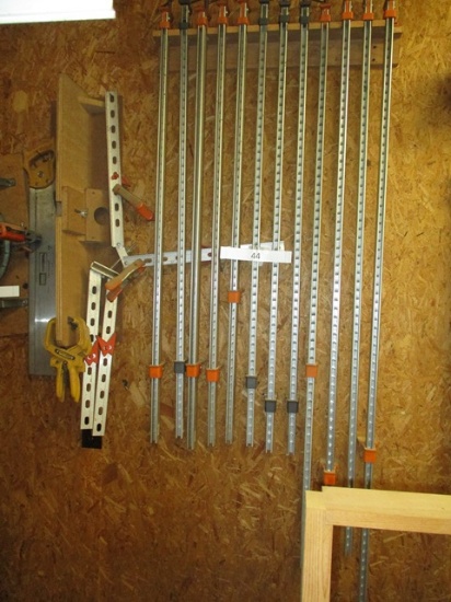 8 - 4' WOOD CLAMPS, 2 – 5' WOOD CLAMPS, 2 – 6' WOOD CLAMPS