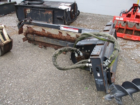 2008 Bobcat Lt414 Skidloader Trencher