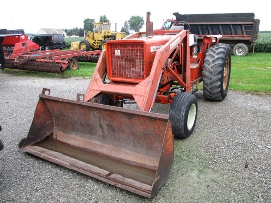 AC 180 DIESEL TRACTOR w/ AC 500 LOADER