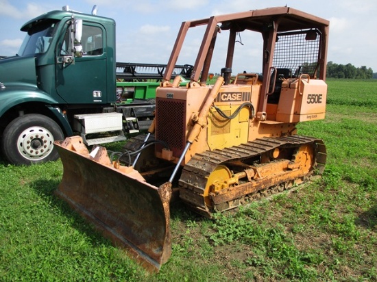 CASE 550E 6 WAY BLADE DOZER