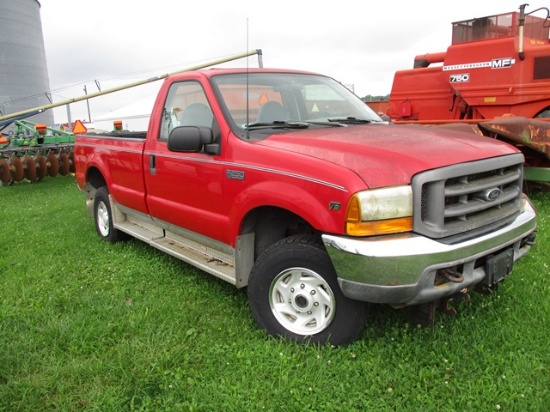 2001 FORD F-250 SUPER DUTY 4x4 PICKUP
