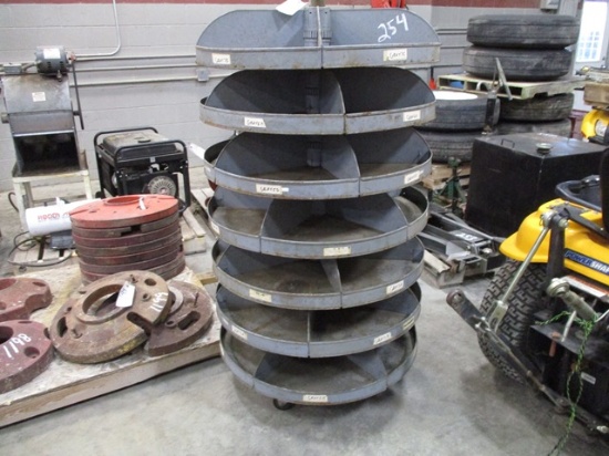 Rotating Hardware Bin