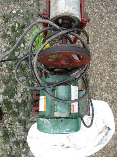 14'x4" AUGER w/ ELECTRIC MOTOR