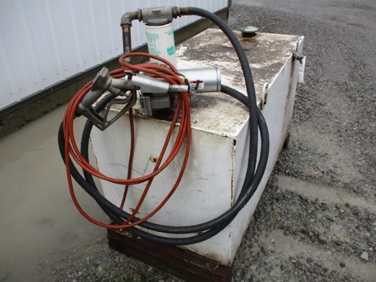 100 GAL PORTABLE FUEL TANK w/ PUMP