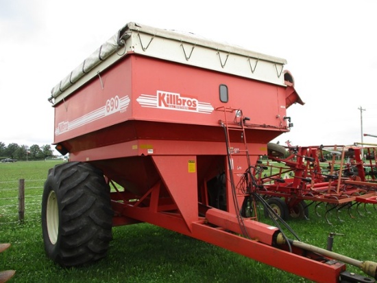 KB 690 GRAIN CART w/ SCALES & CAMERA