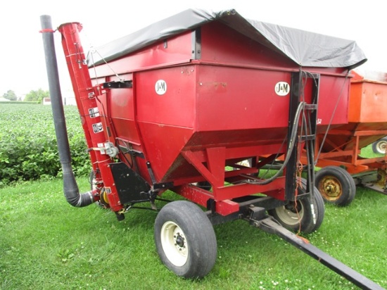 J&M 250 Bu Hopper Wagon