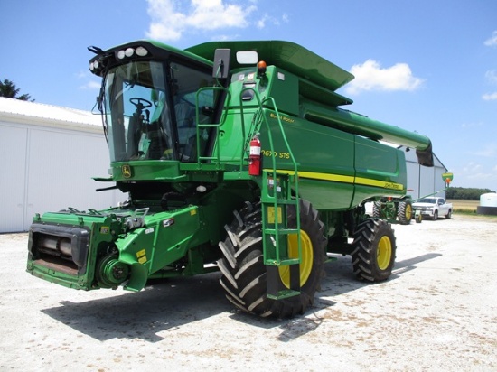 2010 JD 9670 STS PREMIUM CAB COMBINE