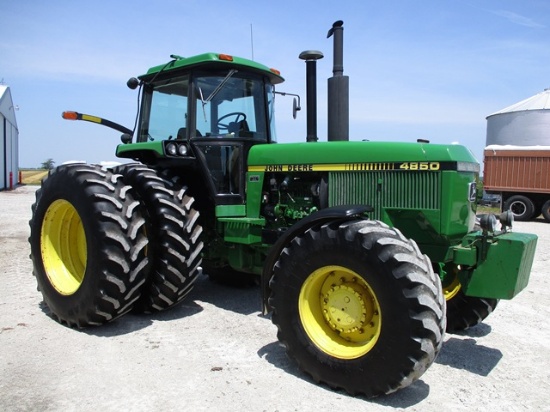 1984 JD 4850 MFWD TRACTOR