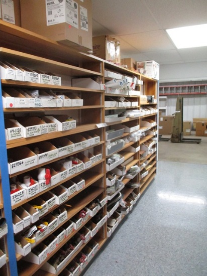 Valves, Traps, Sink Drain Fittings 2 Shelves Included