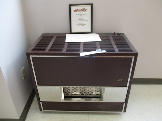 Cozy Heating System Vcr702b Lp Gas Heater, 70,000 Btu With Blower