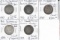 Coin - Currency - Stamps; 5 U. S. Pre-Statehood Hawaiian Quarters