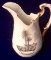 Glassware - Ceramic - Antique; Creamer