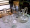 Glassware - Ceramic - Vintage; 4 Piece Vintage Glass