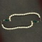 Jewelry - Gems - Watches; Pearl Necklace W/Emerald Pendent