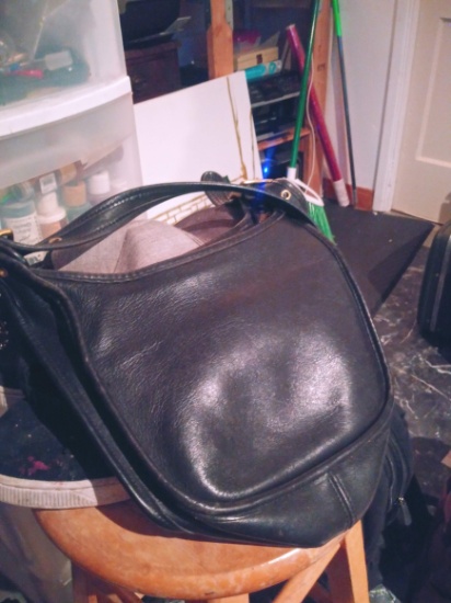 Accessories - Designer - Women; Black Coach Purse