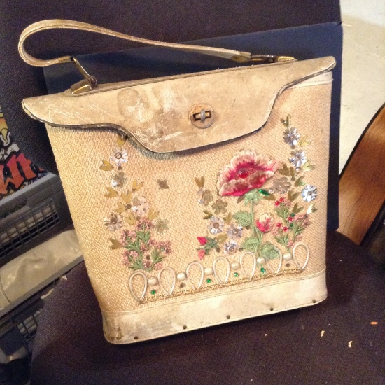 Accessories - Purse - Women; Vintage Handmade Purse