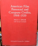 Book - Film - Archives; 2 Large Film Books By Variety and AIF