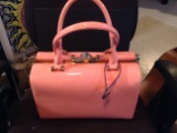 Accessories - Designer - Women; Pink Jeweled Purse