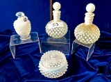 Glassware - Ceramic - Antique; Bathroom Set