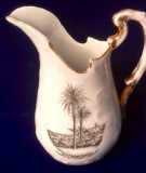 Glassware - Ceramic - Antique; Creamer