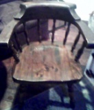 Antique - Vintage - Furniture; Solid Walnut Chair